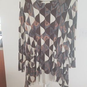 LOGO by Lori Goldstein Long Sleeve Tunic with Tank